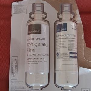 Insignia Refrigerator Water Filters in White (2-Pack)